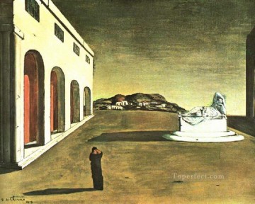 美しい日の憂鬱 1913年 ジョルジョ・デ・キリコ 形而上学的シュルレアリスム Oil Paintings